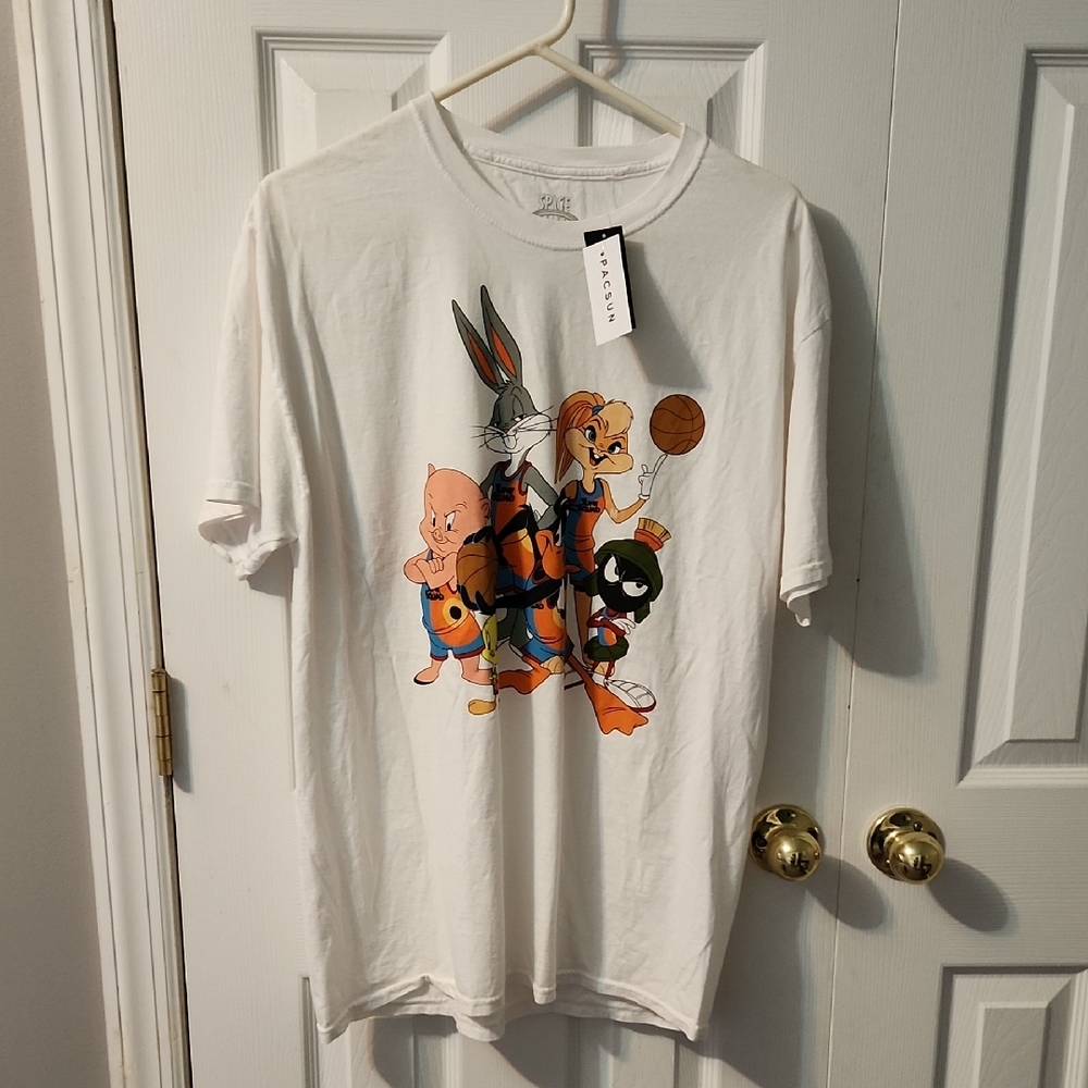 Looney Tunes T-shirt - White Mens T-Shirt